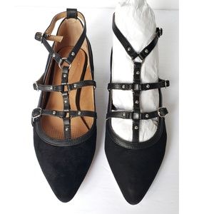 *NEW Corso Como Mince Toe Flat Suede